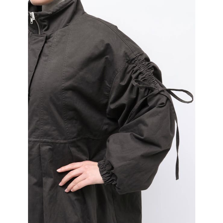 ギャザーリボンモッズコート | jouetie | 詳細画像36 