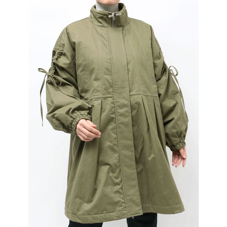 ギャザーリボンモッズコート | jouetie | 詳細画像47 