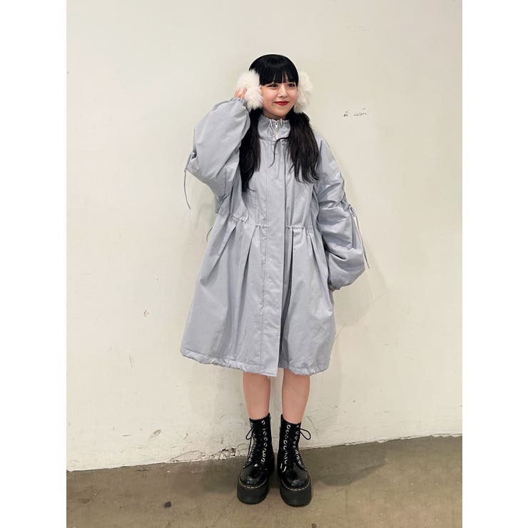 ギャザーリボンモッズコート[品番：MKSW0066638]｜jouetie（ジュエティ