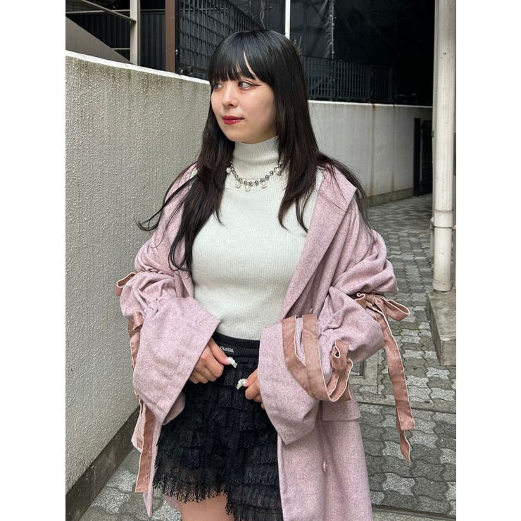 スリーブリボンジャケットコート | jouetie | 詳細画像33 