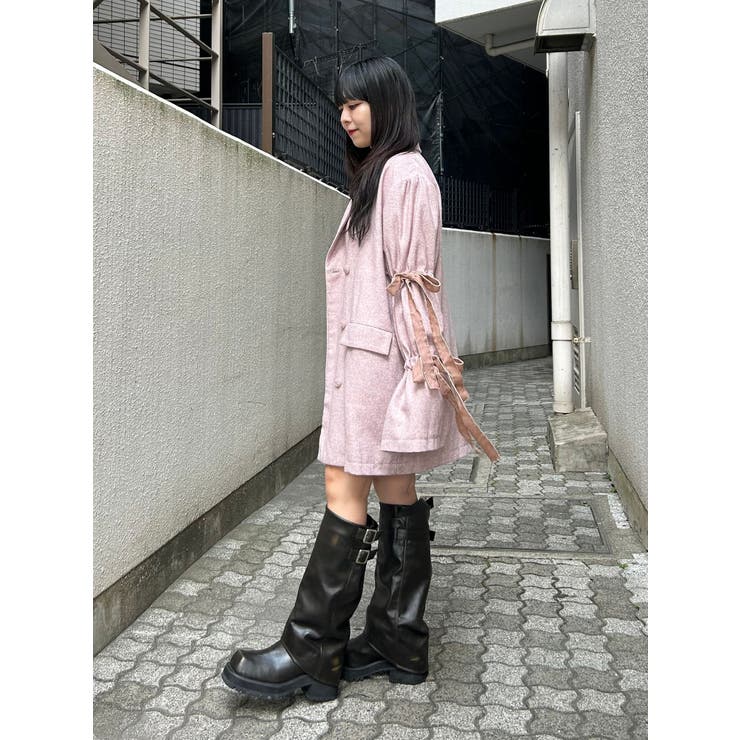 スリーブリボンジャケットコート | jouetie | 詳細画像35 