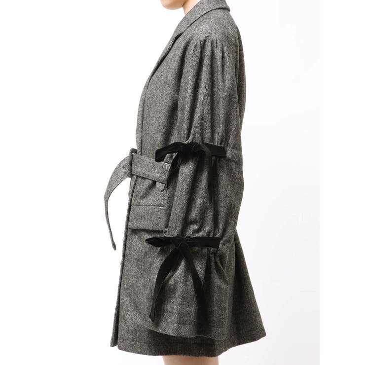 スリーブリボンジャケットコート | jouetie | 詳細画像38 