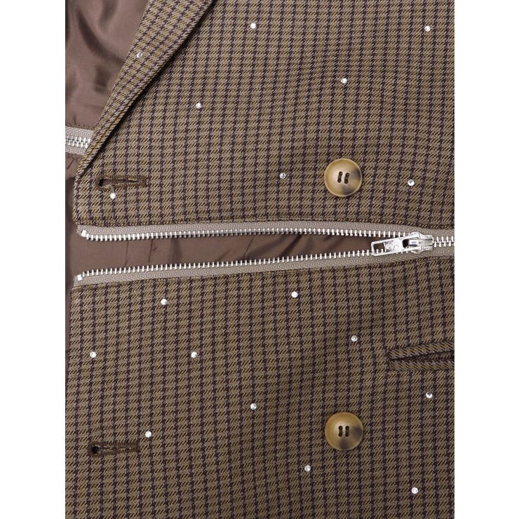 ラインストーンテーラードジャケット【セットアップ対応】 | jouetie | 詳細画像32 