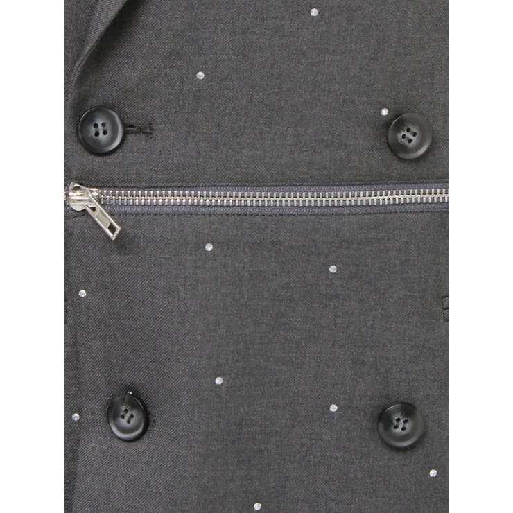 ラインストーンテーラードジャケット【セットアップ対応】 | jouetie | 詳細画像35 