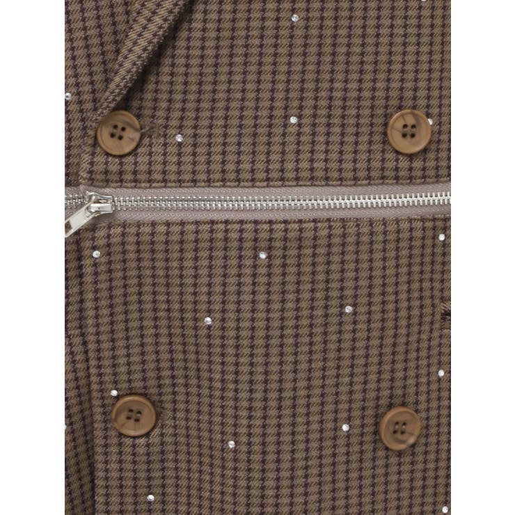 ラインストーンテーラードジャケット【セットアップ対応】 | jouetie | 詳細画像36 