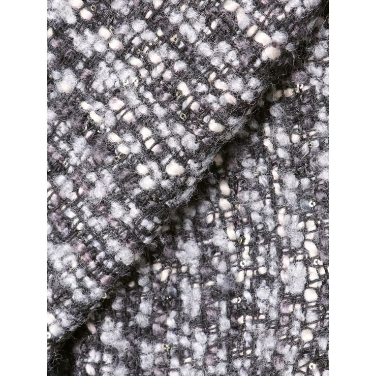 【PosTokyo】ノーカラーツイードジャケット | jouetie | 詳細画像22 