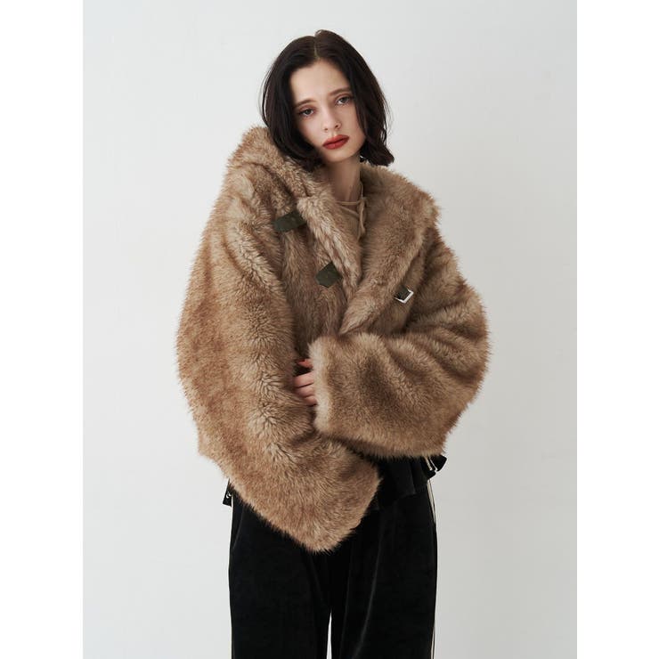 ベルトフードファージャケット[品番：MKSW0066244]｜jouetie