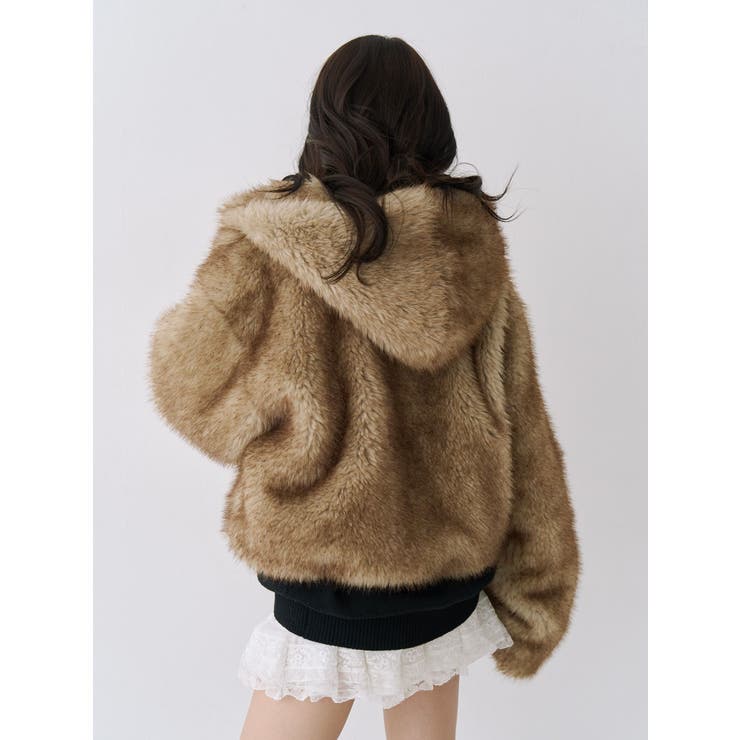 ベルトフードファージャケット | jouetie | 詳細画像28 