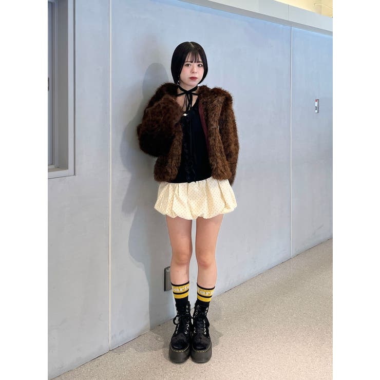 ベルトフードファージャケット | jouetie | 詳細画像42 