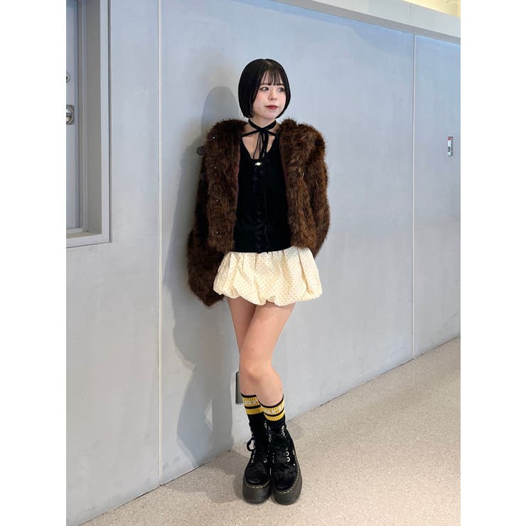 ベルトフードファージャケット | jouetie | 詳細画像44 