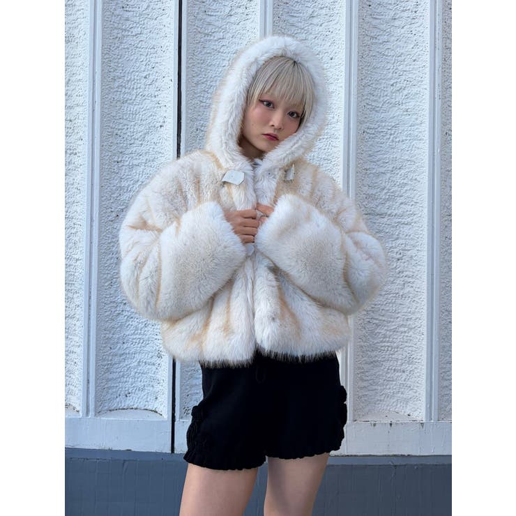 ベルトフードファージャケット | jouetie | 詳細画像45 