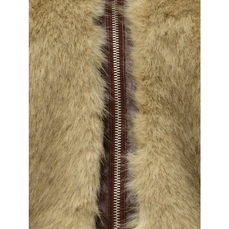 【WEB限定】ベルトミドルファーコート | jouetie | 詳細画像47 