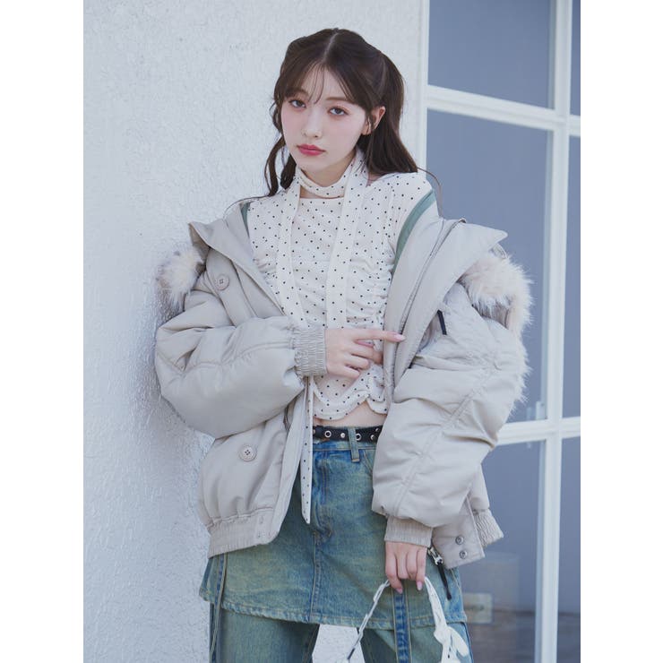 ルーズN2Bブルゾン | jouetie | 詳細画像10 