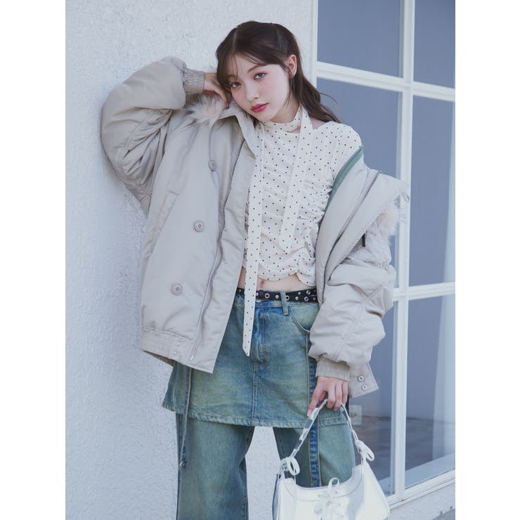 ルーズN2Bブルゾン[品番：MKSW0066245]｜jouetie（ジュエティ）の