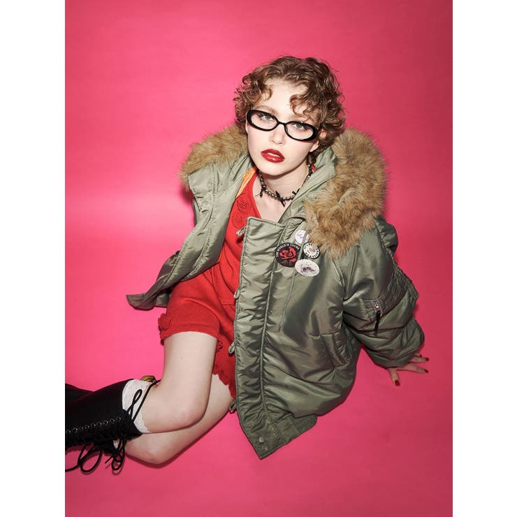 ルーズN2Bブルゾン | jouetie | 詳細画像13 