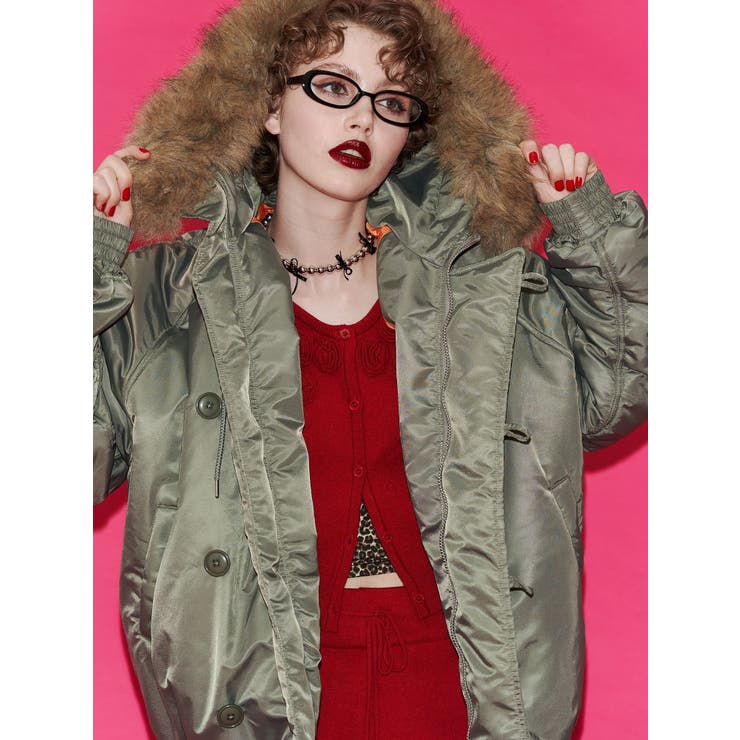 jouetie❤️ルーズN2Bブルゾン・ネイビー ルーズN2Bブルゾン[品番：MKSW0066245]｜jouetie（ジュエティ）の