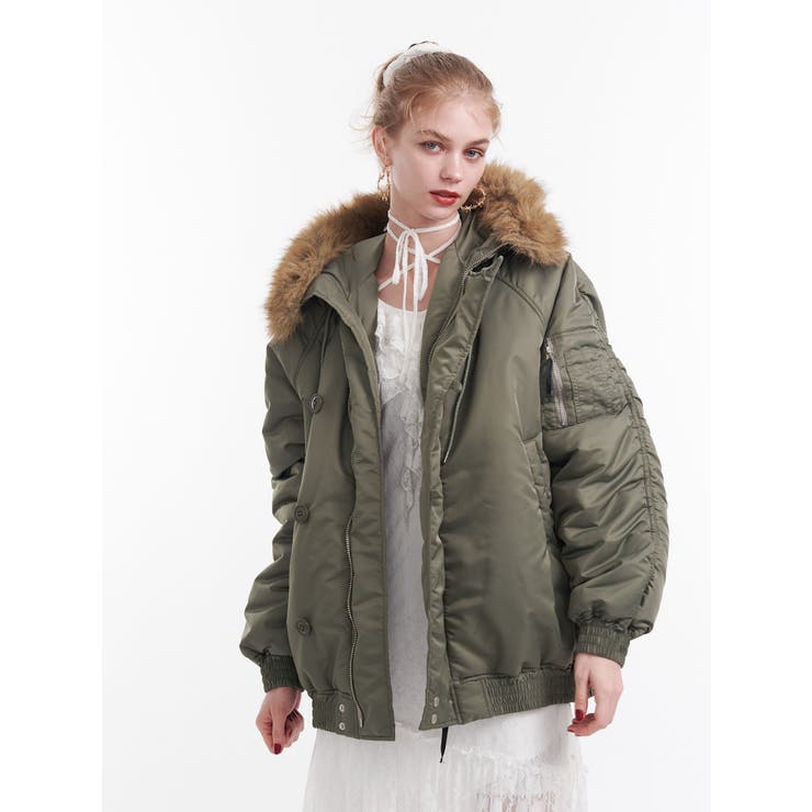 ルーズN2Bブルゾン | jouetie | 詳細画像26 