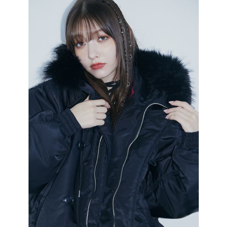 ルーズN2Bブルゾン | jouetie | 詳細画像3 