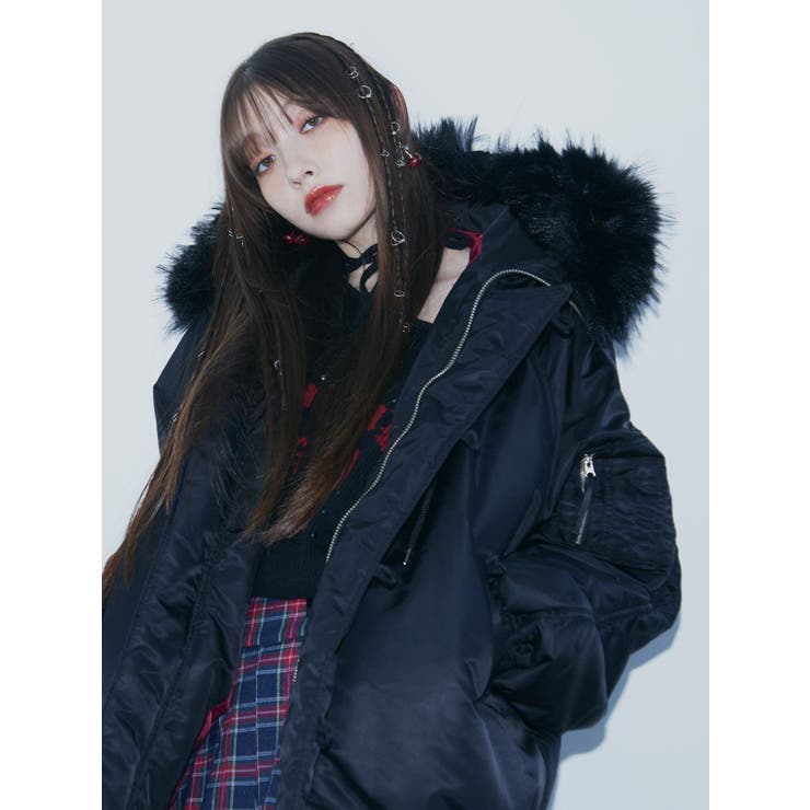 ルーズN2Bブルゾン | jouetie | 詳細画像4 