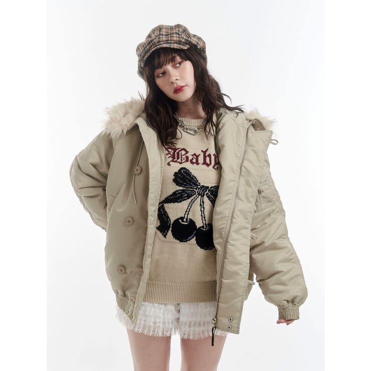 ルーズN2Bブルゾン | jouetie | 詳細画像47 