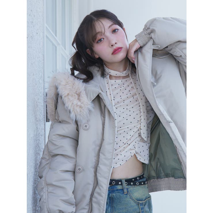 jouetie❤️ルーズN2Bブルゾン・ネイビー ルーズN2Bブルゾン[品番：MKSW0066245]｜jouetie（ジュエティ）の