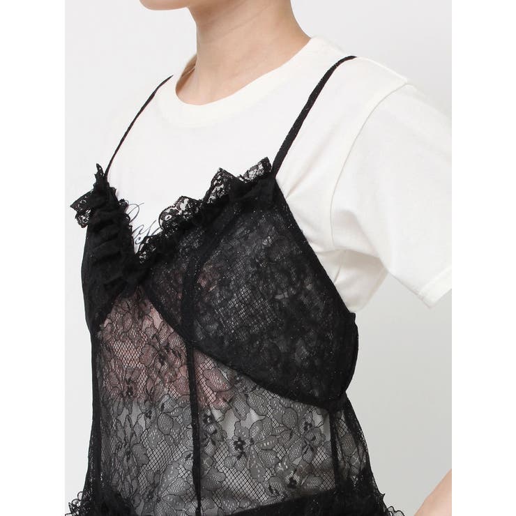 フリルランジェリーレースミニワンピース | jouetie | 詳細画像17 