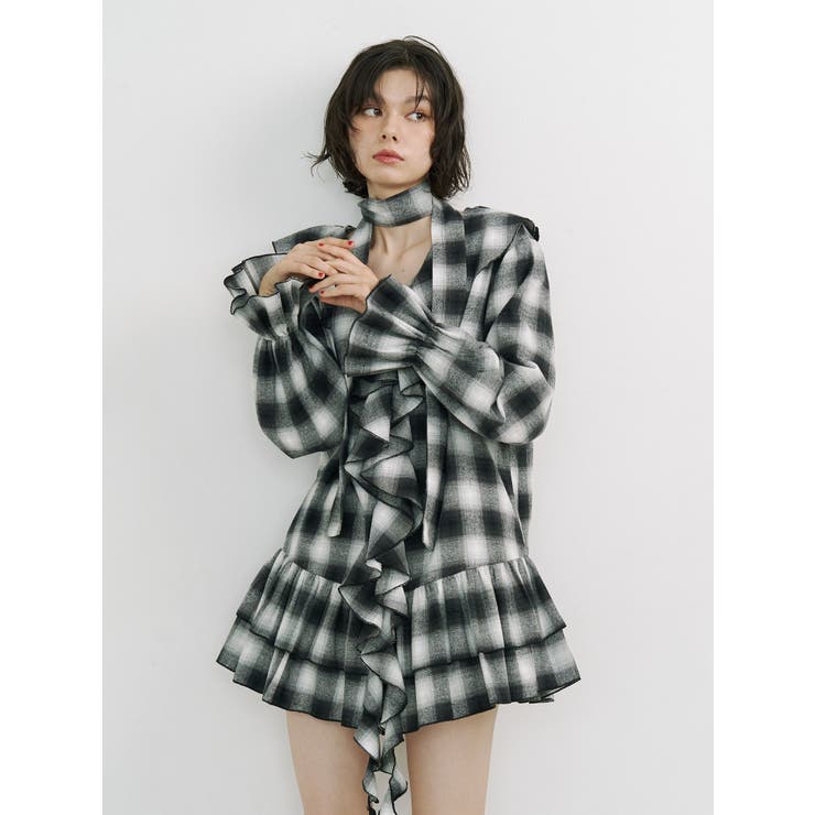 ラッフルフリルネルチュニック | jouetie | 詳細画像11 