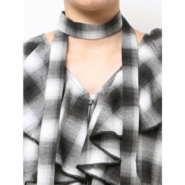 ラッフルフリルネルチュニック | jouetie | 詳細画像24 