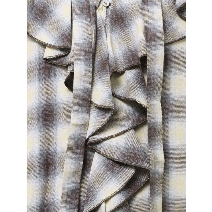 ラッフルフリルネルチュニック | jouetie | 詳細画像30 