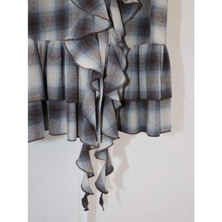 ラッフルフリルネルチュニック | jouetie | 詳細画像4 