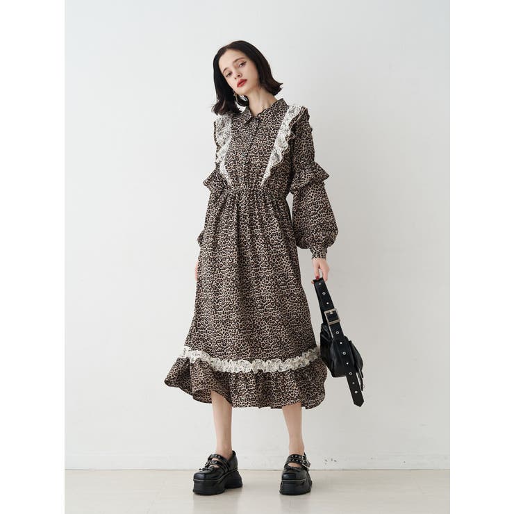 【depareille】ラッフルフリルドレスワンピース【デパリエ】 April2024 POP UP STORE｜DÉPAREILLÉ｜デパリエ オフィシャルサイト