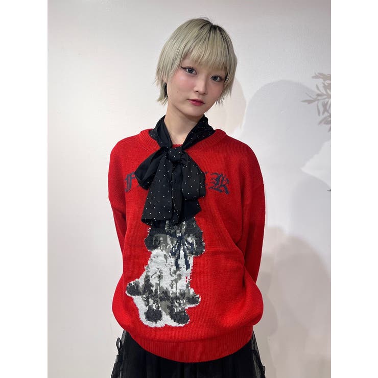 スリーブフリルビッグボウタイブラウス | jouetie | 詳細画像25 