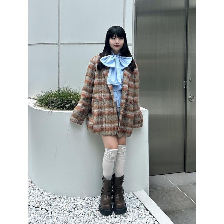 スリーブフリルビッグボウタイブラウス | jouetie | 詳細画像34 