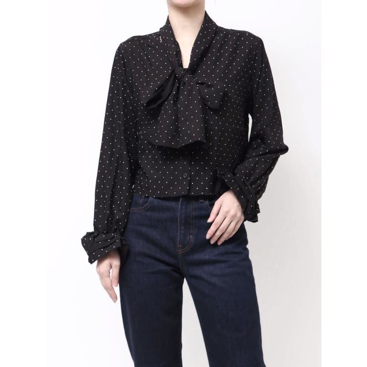 スリーブフリルビッグボウタイブラウス | jouetie | 詳細画像46 