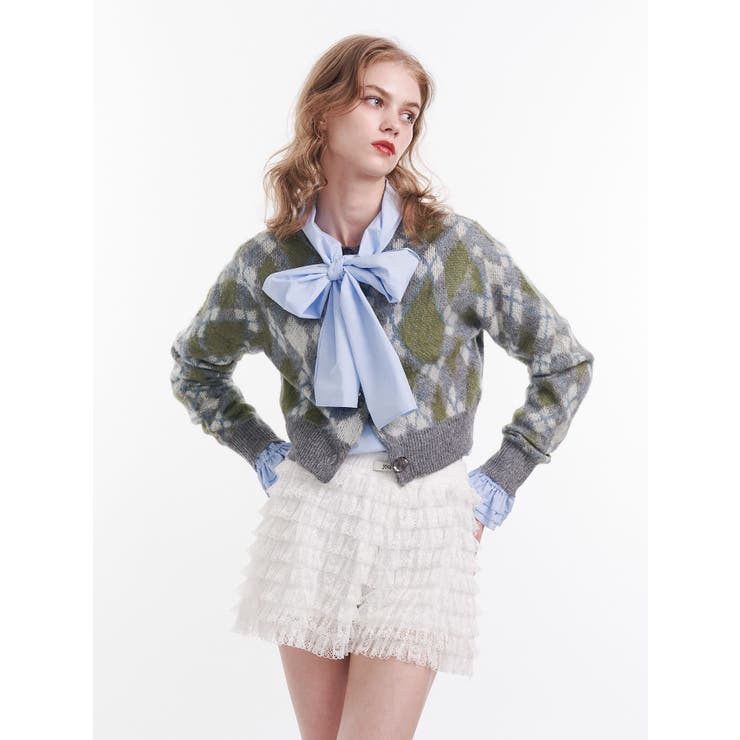 スリーブフリルビッグボウタイブラウス | jouetie | 詳細画像6 