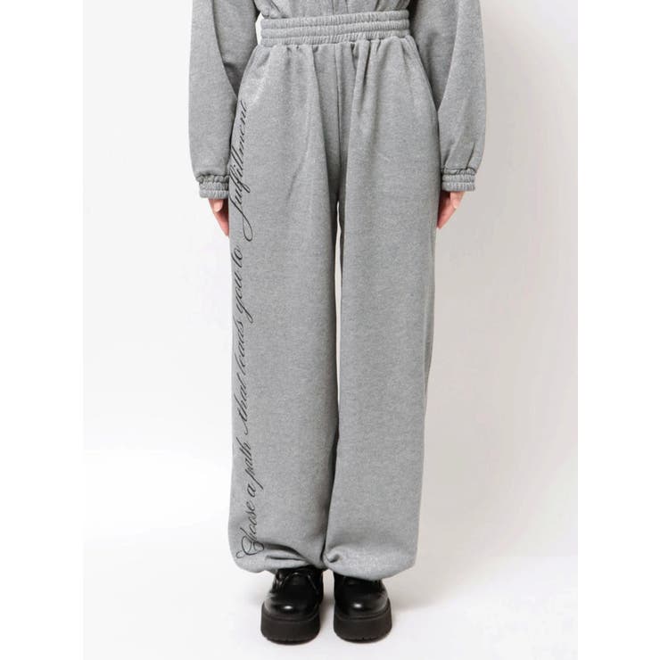 【WEB限定】ラメスウェットルーズパンツ【セットアップ対応】 | jouetie | 詳細画像16 