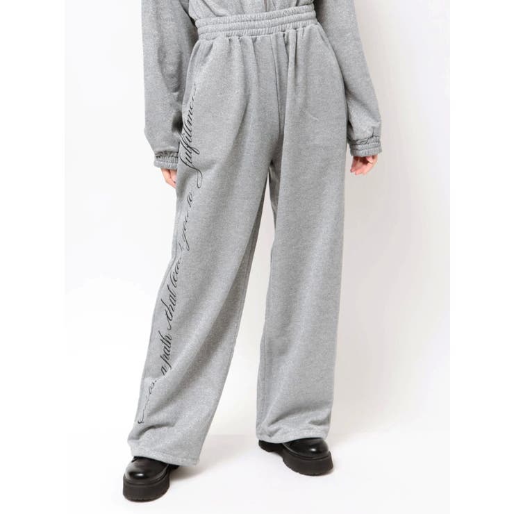 【WEB限定】ラメスウェットルーズパンツ【セットアップ対応】 | jouetie | 詳細画像21 