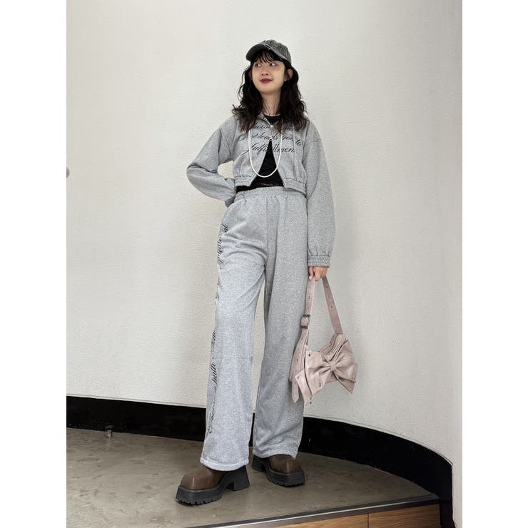 【WEB限定】ラメスウェットルーズパンツ【セットアップ対応】 | jouetie | 詳細画像3 