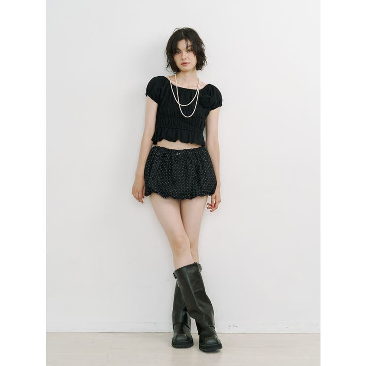 パターンバルーンミニスカパン | jouetie | 詳細画像15 