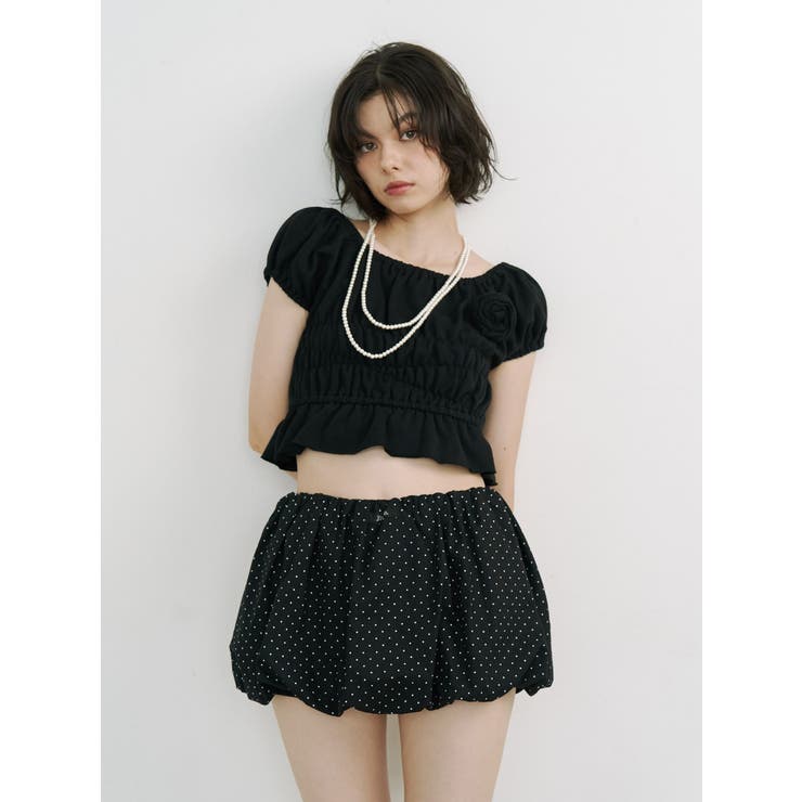 パターンバルーンミニスカパン | jouetie | 詳細画像18 