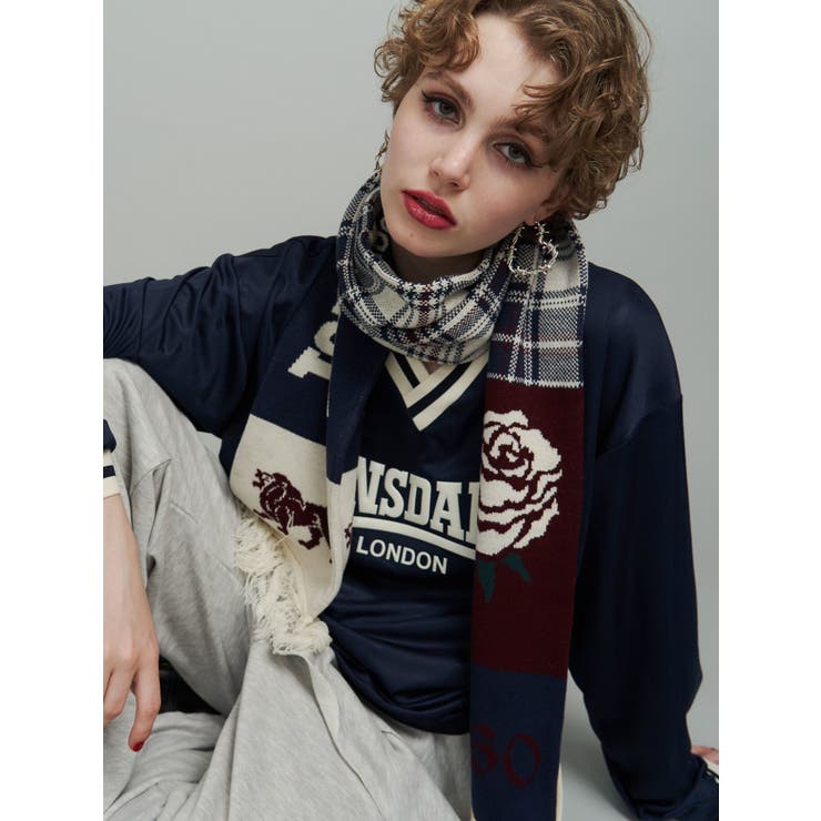 LONSDALE×jouetie】JQDマフラー[品番：MKSW0066239]｜jouetie