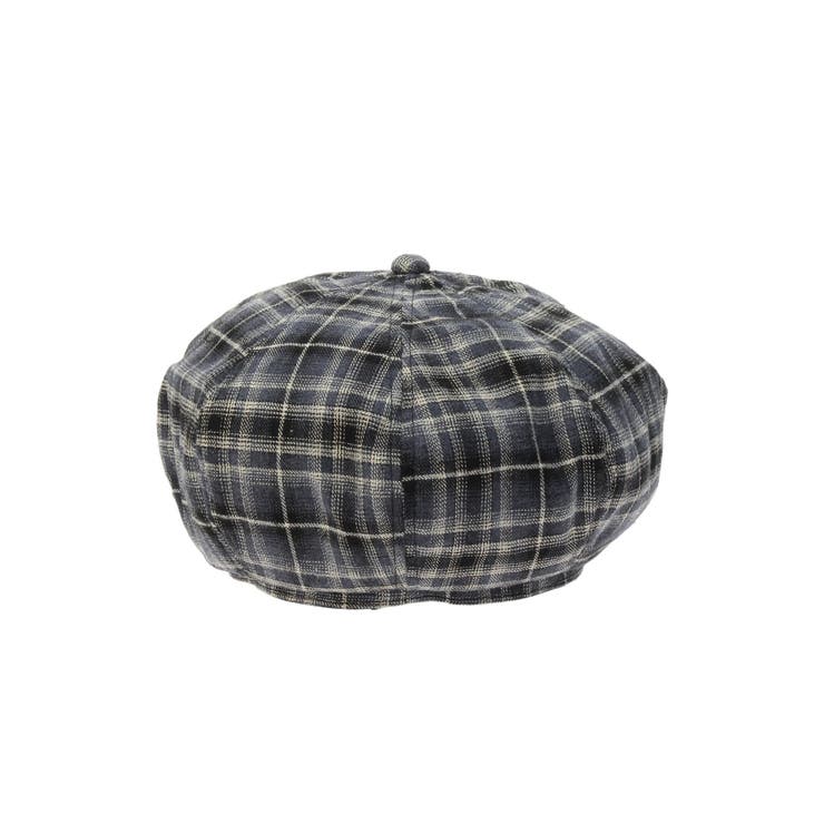 チェックパターンビッグキャスケット | jouetie | 詳細画像9 