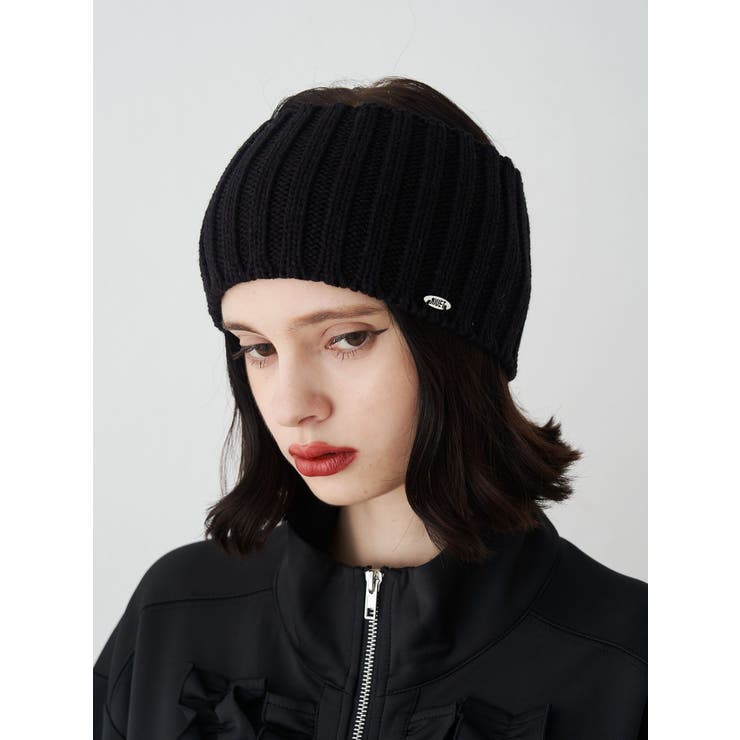 ブラック | ワイドニットターバン | jouetie