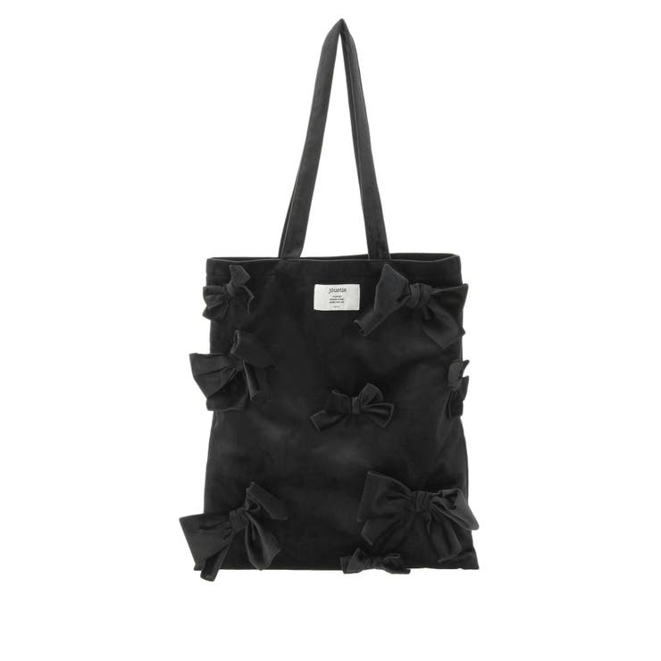 ベロアリボントート[品番：MKSW0066251]｜jouetie（ジュエティ）の