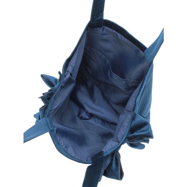 ベロアリボントート[品番：MKSW0066251]｜jouetie（ジュエティ）の