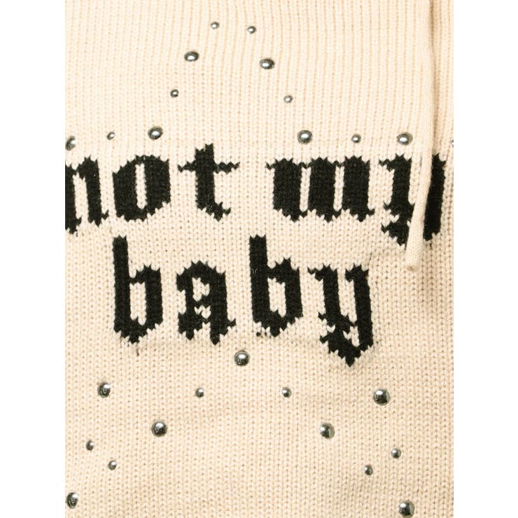 ワンショルスタッズショートニット | jouetie | 詳細画像39 