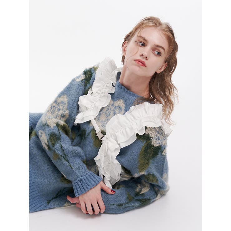 パターンルーズニット | jouetie | 詳細画像10 