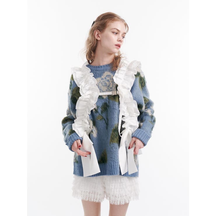 パターンルーズニット | jouetie | 詳細画像11 