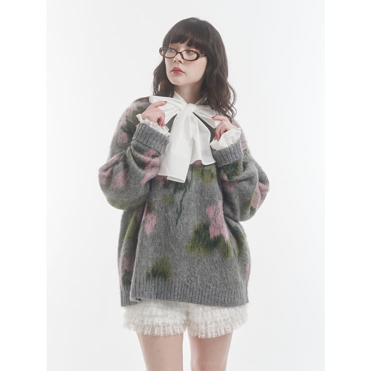 パターンルーズニット | jouetie | 詳細画像23 