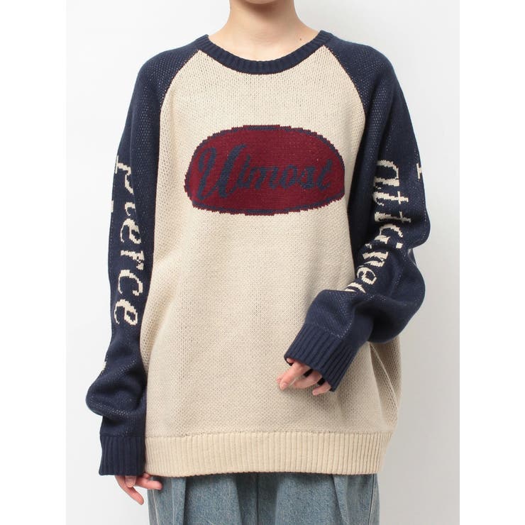 ラグランロゴルーズニット | jouetie | 詳細画像44 